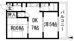 ロイヤル旭丘の物件間取画像